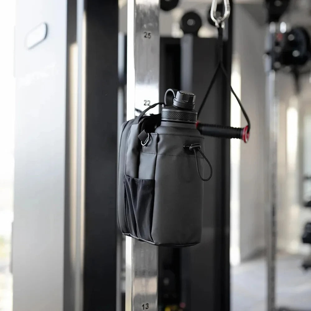 Magnetic Gym Bag – Organizer & Water Bottle Pocket