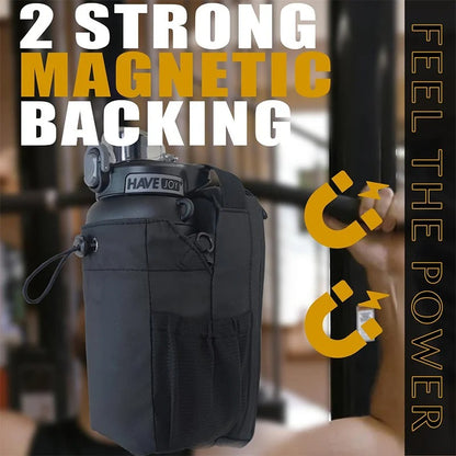Magnetic Gym Bag – Organizer & Water Bottle Pocket