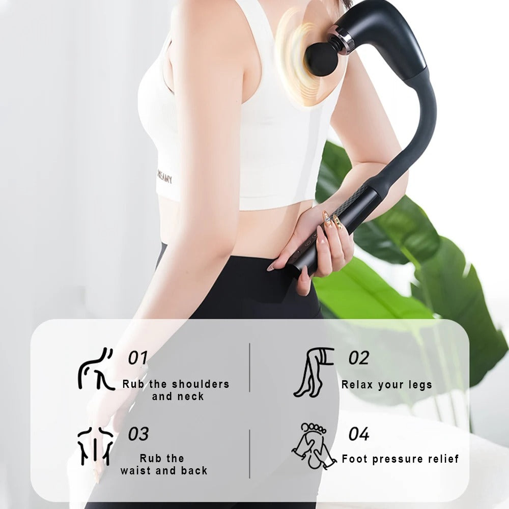 Smart Fascia Massage Gun 2025